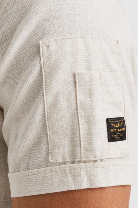 PME legend short sleeve shirt ctn slub